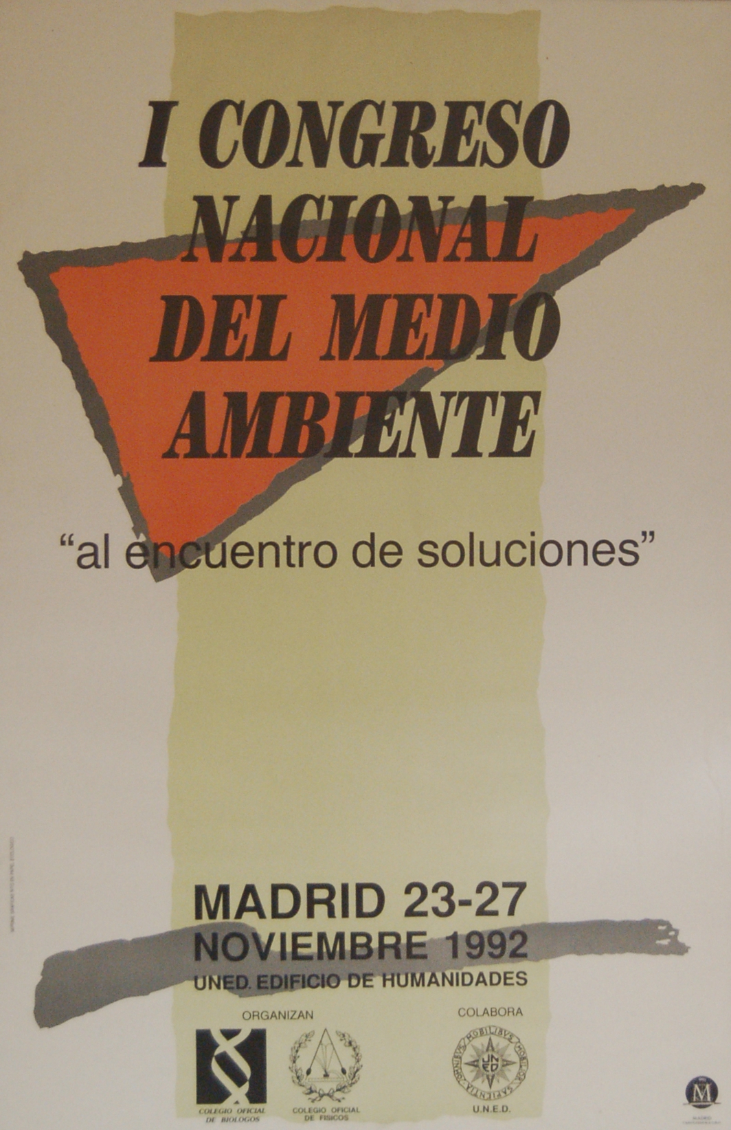 1992: I Congreso Nacional del Medio Ambiente
